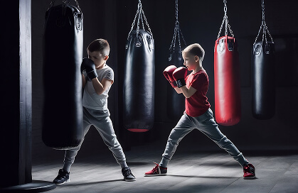 Entraînement de boxe au Raincy